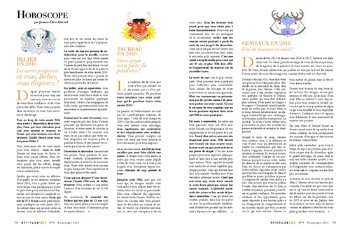 Paru dans Attitude Luxe