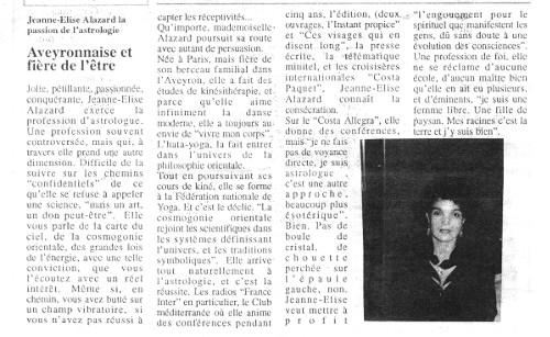Article paru dans Midi Libre